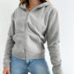 🎁Winter Hot Sale 49% OFF🔥Women's Lined Zip-Up Hoodies💥BUY 2 FREE SHIPPING