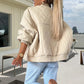 🎁Last Day Sale 49% Off🔥Solid Color Loose Thick Warm Bomber Jacket