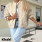 🎁Last Day Sale 49% Off🔥Solid Color Loose Thick Warm Bomber Jacket