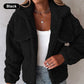 🎁Last Day 49% Off🔥Turn-down Collar Buttoned Teddy Jacket💥Buy 2 Free Shipping