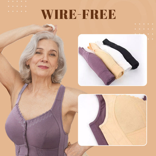 🌹Last Day - Buy 3 Get 1 Free!🌹✨Front Closure Breathable Bra🎀