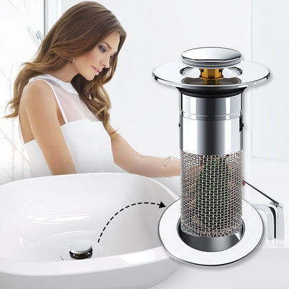 💥Limited Buy 1 Get 1 Free💥Universal Pop-up Sink Drain Filter