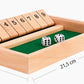 🔥Merry Christmas!Last day 49% OFF🎁 -FUN FAMILY GAMES - Shut The Box Board Game 🎲
