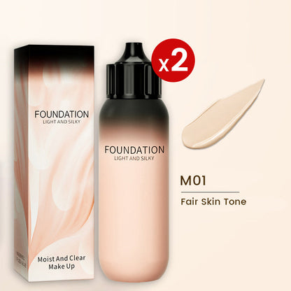 🔥🖤Black Friday Sale:49% OFF🔥Lightweight Waterproof Long-Lasting Natural Finish Foundation