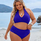 🔥Last Day Special Price £12.99!!💥-👙Tummy Control Bathing Suits Modest High Waisted Bikini Sets