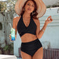 🔥Last Day Special Price £12.99!!💥-👙Tummy Control Bathing Suits Modest High Waisted Bikini Sets