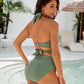 🔥Last Day Special Price £12.99!!💥-👙Tummy Control Bathing Suits Modest High Waisted Bikini Sets