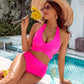 🔥Last Day Special Price £12.99!!💥-👙Tummy Control Bathing Suits Modest High Waisted Bikini Sets