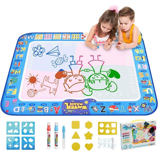 🔥Last Day Promotion 50% OFF🎁Water Doodle Mat ,Aqua Painting Drawing Mat Mess Free Learning Toy Mat