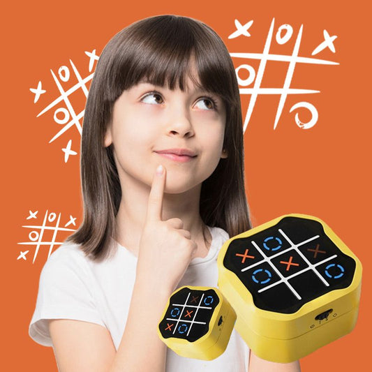 Super Tic-tac-toe Puzzle Board Game with Touchscreen