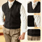 🎁Hot Sale 49% OFF⏳Men's Slim Fit Elegant Knit Vest