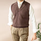 🎁Hot Sale 49% OFF⏳Men's Slim Fit Elegant Knit Vest