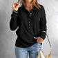 🏆2025 New Arrival🍂Women's Casual Comfortable Button V-Neck Lapel Bottom Shirt