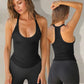 ✨️Last Day Promotion 49% OFF🔥- Women's Solid Racerback Tank Top