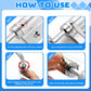 💥2025 New-Save 50%✨🏡Automatic Door Self-Closing Hinge