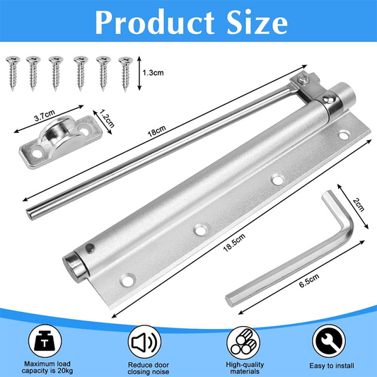 💥2025 New-Save 50%✨🏡Automatic Door Self-Closing Hinge