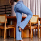 ✨HOT SALE 49% OFF👖Women's Butt Lifting Bootcut Jeans High Waisted Wide Leg Baggy Jean