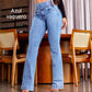 ✨HOT SALE 49% OFF👖Women's Butt Lifting Bootcut Jeans High Waisted Wide Leg Baggy Jean