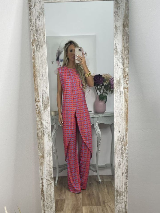 🌸Spring Specials 49% OFF💐New Arrival Abstract Printed Comfy Suit For Women