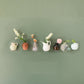 Mini Ceramic Vase Fridge Magnet