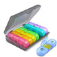 ⏳2025 New-Save 50%✨️AM PM Weekly Pill Organizer – Travel-Friendly, Large Capacity & BPA-Free