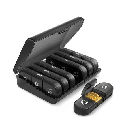 ⏳2025 New-Save 50%✨️AM PM Weekly Pill Organizer – Travel-Friendly, Large Capacity & BPA-Free
