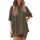 💥🍧Summer Hot Sale 50%OFF💞Women's Summer Casual Loose Two-piece Set