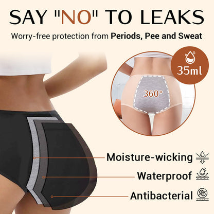 ⏳⏳LAST DAY: Buy 1 Get 3🔥100% Leak-Proof Underwear That Won't Let You Down for Women 60+ (3-Pack)