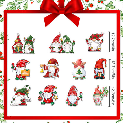 🎅Christmas Pre-Sale：Buy More Save More🎅Christmas Themed Magnetic Sticker🎄Fun, Festive & Family-Friendly!