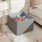 ⏰ LIMITED TIME 60% OFF! Now £10.99 🧺 Fabric Shoe Organiser Storage Box | Foldable Large‑Capacity, Dust‑Proof & Breathable For Wardrobe & Bedroom