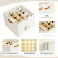 ⏰ LIMITED TIME 60% OFF! Now £10.99 🧺 Fabric Shoe Organiser Storage Box | Foldable Large‑Capacity, Dust‑Proof & Breathable For Wardrobe & Bedroom
