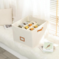 ⏰ LIMITED TIME 60% OFF! Now £10.99 🧺 Fabric Shoe Organiser Storage Box | Foldable Large‑Capacity, Dust‑Proof & Breathable For Wardrobe & Bedroom