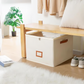 ⏰ LIMITED TIME 60% OFF! Now £10.99 🧺 Fabric Shoe Organiser Storage Box | Foldable Large‑Capacity, Dust‑Proof & Breathable For Wardrobe & Bedroom