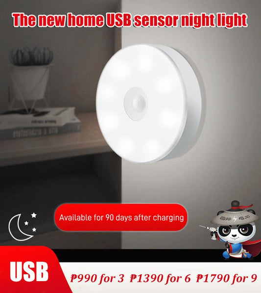 ⏳LIMITED SALE BUY 2 GET 1 FREE!!✨8LEDs Motion Sensor Night Lights