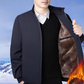 🔥LAST DAY 49% OFF🔥💦Men's Solid Color Zip Up Warm Jacket -❄️Anti-wrinkle, windproof, rainproof and snowproof!