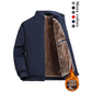🔥LAST DAY 49% OFF🔥💦Men's Solid Color Zip Up Warm Jacket -❄️Anti-wrinkle, windproof, rainproof and snowproof!