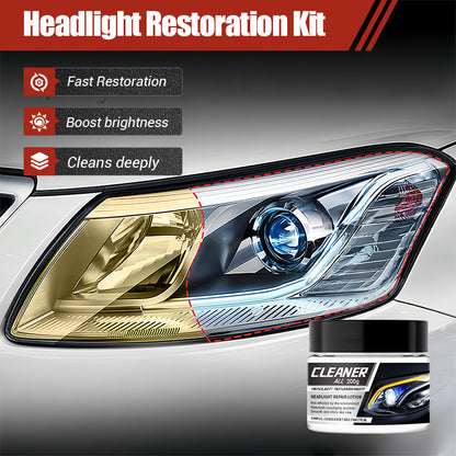 🔥SUMMER HOT SALE £7.99!!💥50K+ SOLD!🔥Headlight Restoration Kit for Yellowed & Foggy Lights
