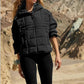 🔥Women's Oversized Hooded Puffer Jacket Quilted Lightweight Winter Warm Pullover Padded Hoodies Coat