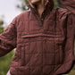 🔥Women's Oversized Hooded Puffer Jacket Quilted Lightweight Winter Warm Pullover Padded Hoodies Coat