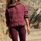 🔥Women's Oversized Hooded Puffer Jacket Quilted Lightweight Winter Warm Pullover Padded Hoodies Coat