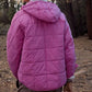 🔥Women's Oversized Hooded Puffer Jacket Quilted Lightweight Winter Warm Pullover Padded Hoodies Coat