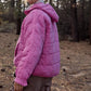🔥Women's Oversized Hooded Puffer Jacket Quilted Lightweight Winter Warm Pullover Padded Hoodies Coat