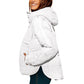 🔥Women's Oversized Hooded Puffer Jacket Quilted Lightweight Winter Warm Pullover Padded Hoodies Coat
