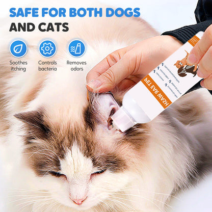 🔥Pet Ear Cleaner for Dogs & Cats | Safe Gentle & Vet Recommended
