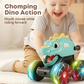 🎅LAST DAY SPECIAL PRICE: Only £8.99! 🔥Press & Go Dinosaur Toy Car With Lights🦖