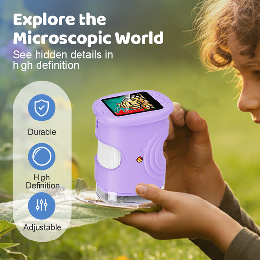 🔥Black Friday Mega Deal – 49% Off!🔥Handheld Pocket Microscope for Kids