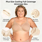 ⏰LAST DAY 65% OFF 💐Women's Elegant Sheer Full Coverage Plus Size Bra, Breathable Mesh Large Size Lingerie, Support Comfort Everyday Bra