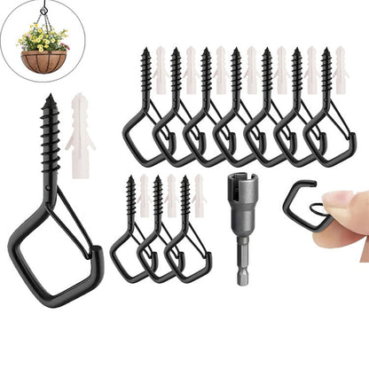 🥳2026 HOT SALE🥳💞50K+ SOLD!🔥Square Snap Hanging Hooks | Secure & Rust-Proof