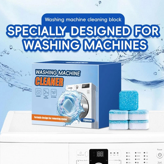 🔥LAST DAY SALE - BUY 1 GET 1 FREE!!⚡50K+ SOLD!🔥Multi-functional Washing Machine Cleaner Tablets
