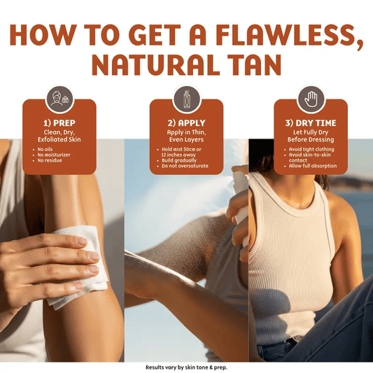 🏖️Summer Hot Sale - ONLY ￡9.99!!⚡50K+ SOLD!🌞Self-Tanning Hydrating Mist✨Natural Streak-Free Sun-Kissed Glow